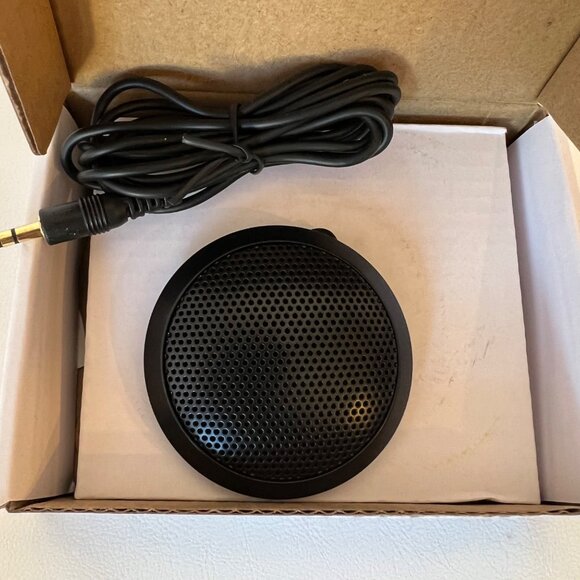 Round condenser Microphone Desktop Condenser Computer Microphone - Picture 7 of 9